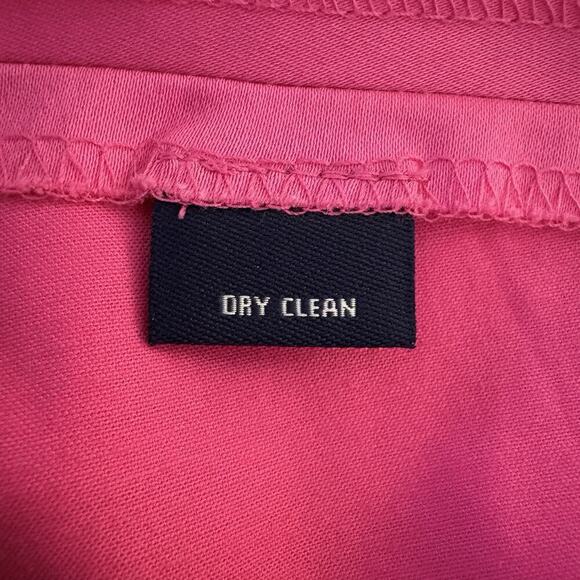 Chaps Pink Belted Fit & Flare Dress Womens‎ Size 10P (1058) - Picture 4 of 4